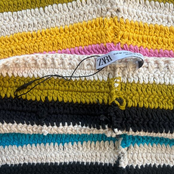 Zara Multicolor Striped Knit Shorts - Picture 7 of 7